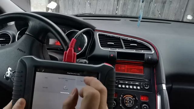 XTool X100 PAD 3, Add Key Peugeot 3008