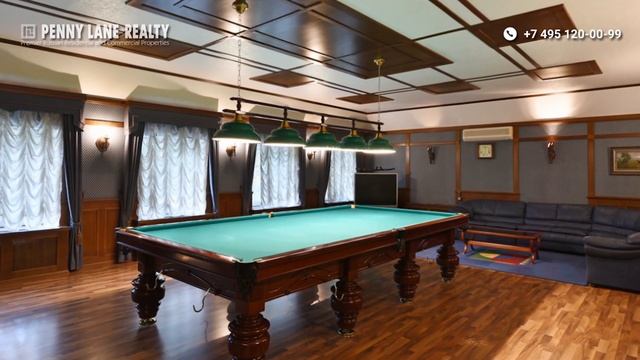 Дом с прекрасным прудом на Рублевке в КП Успенские Дачи-1 смотреть онлайн