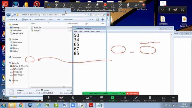 Python Tamil | class on 17.08.2021 | Part II | File Handing | By ML.Nazar Sir смотреть онлайн