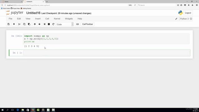 126 Creating Numpy Array смотреть онлайн