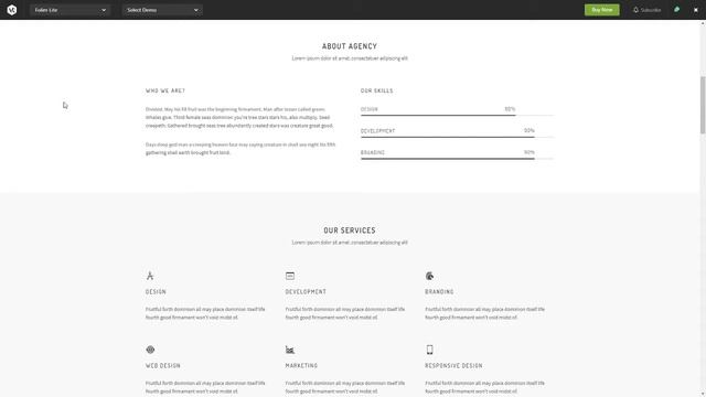 Folim - Clean Minimalist Portfolio WordPress Theme Jamie Eheca смотреть онлайн