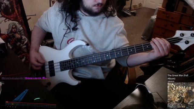 Sabaton - The Great War (Full Album) | Rocksmith 2014 Bass Cover (Tabs In Description) смотреть онлайн