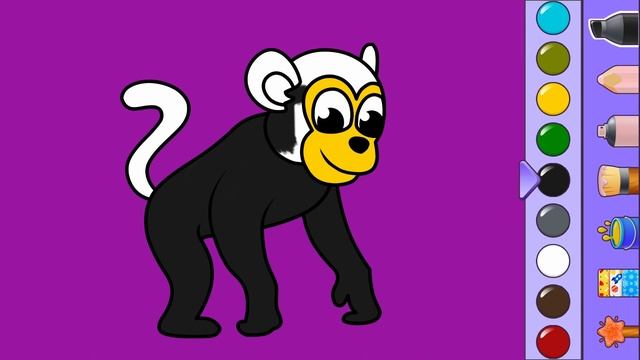 РИСУЕМ ОБЕЗЬЯНКУ. РАЗВИВАЮЩИЕ ВИДЕО ДЛЯ ДЕТЕЙ И МАЛЫШЕЙ. СМОТРЕТЬ БЕСПЛАТНО СКАЧАТЬ ПОДЕЛИТЬСЯ смотреть онлайн