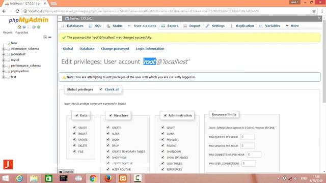 การกำหนดค่า PassWord ให้กับ MySQL / MariaDB смотреть онлайн