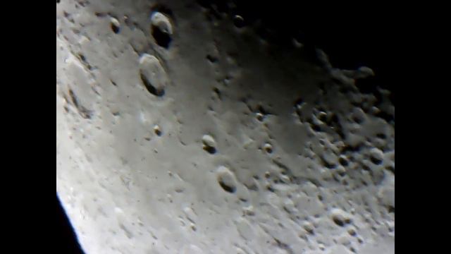 Moon with 150/1400 Bresser Newtonian and CDBA Computer PC USB 2.0 2MP смотреть онлайн