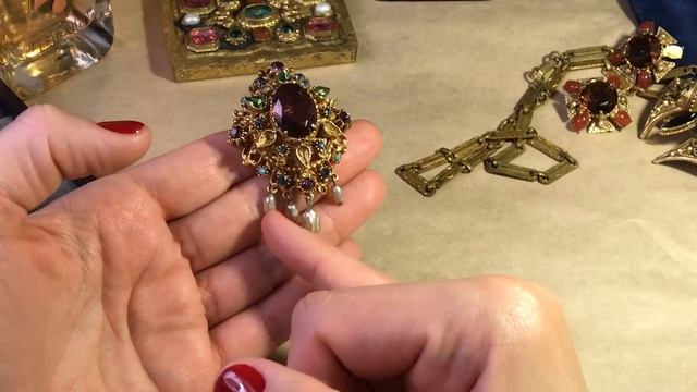 13. Распаковка посылки с винтажными украшениями. Следующая посылочка! Посылка с e-bay смотреть онлайн