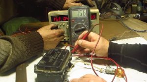 РР132А-0 реле зарядки первое включение после ремонта.