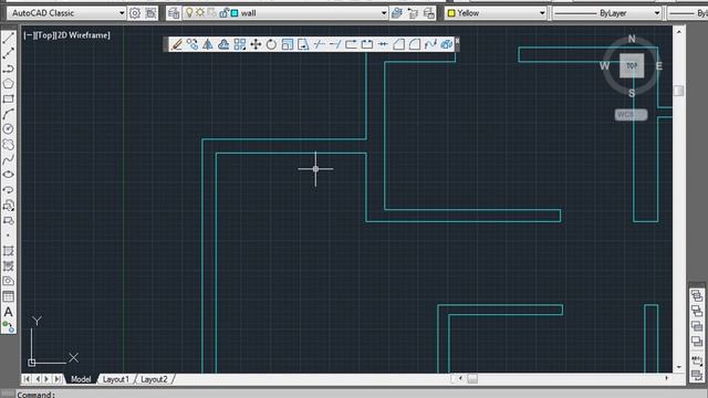 AutoCAD - 8 - Modify смотреть онлайн