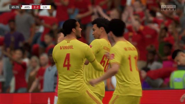 FIFA 22 | Arsenal vs Liverpool - The Emirates FA Cup 2022 - Full Match & Gameplay смотреть онлайн