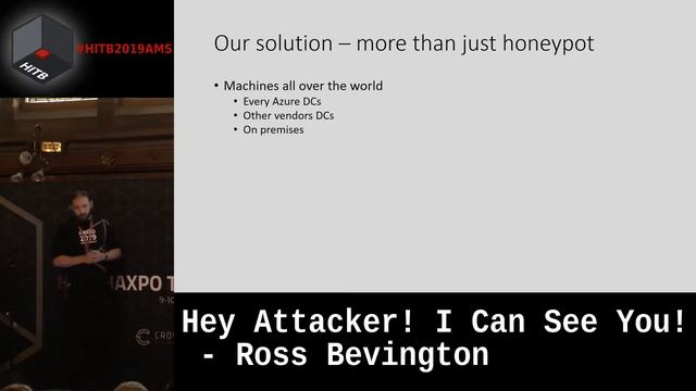 #HITBHaxpo D2 - Hey Attacker! I Can See You! - Ross Bevington смотреть онлайн