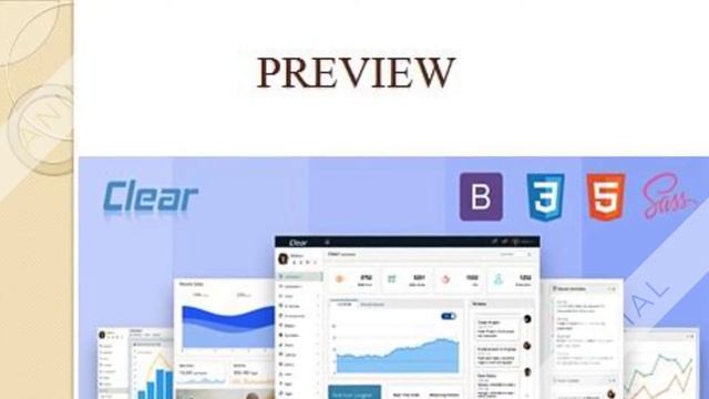 VueJS Admin Template 1080p смотреть онлайн