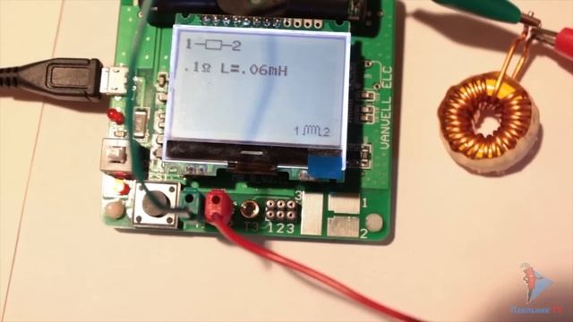 Тестер компонентов и ESR-метр MG328 смотреть онлайн