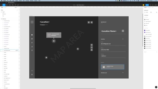 [Figma] Dark Theme UI Tutorial смотреть онлайн