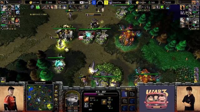 WC3 - [NE] LawLiet vs Sok [HU] - WB Semifinal - TP League S2 Monthly 1 смотреть онлайн