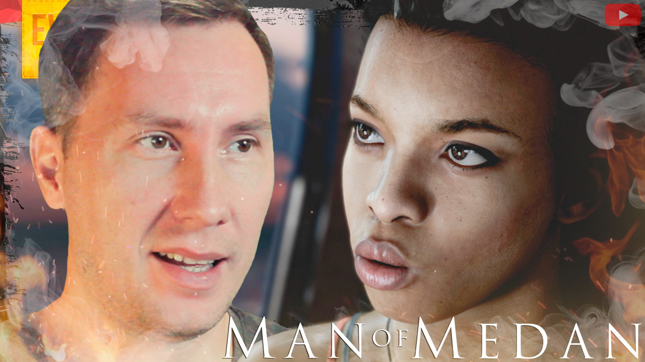 Вся команда чуть не утонула в шторм ➲ Man of Medan ◉ Тёмные Картинки ◉ Серия 2