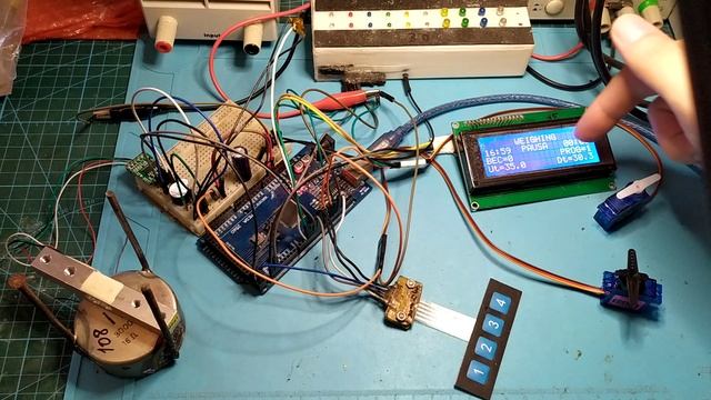 Ардуино взвешивает пчел Весы пчеловодческие смотреть онлайн