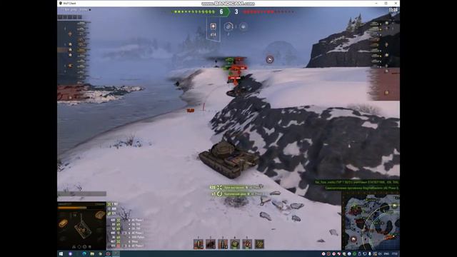 Британский танк 9 уровня играю в World Of Tanks