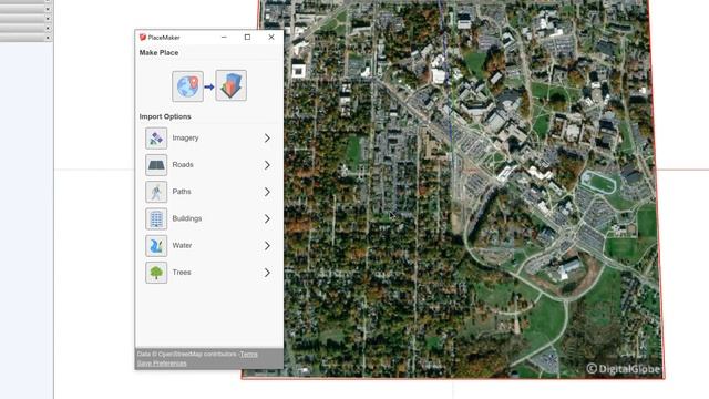 Geo-Locate SketchUp Model for PlaceMaker Road, Buildings, and Aerial Imagery Import смотреть онлайн