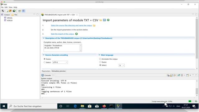TXM plus TreeTagger installation Windows 10 2/3 смотреть онлайн
