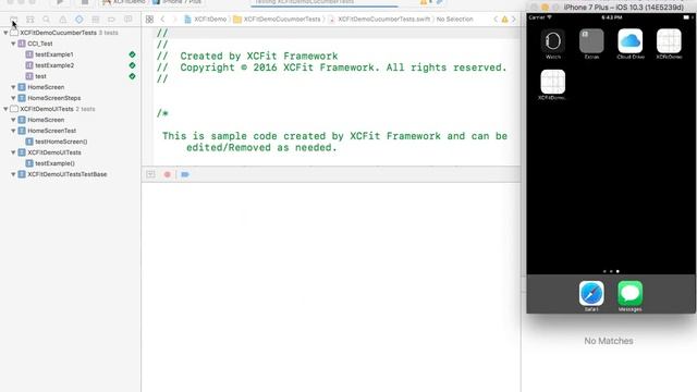XCFit : Full Stack iOS BDD with Swift 3.1 and Xcode 8.3 смотреть онлайн