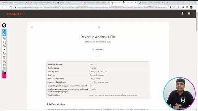 Oracle Job Update | Revenue Analyst | Job for Freshers | Apply Now | Nishant Bhaiya смотреть онлайн
