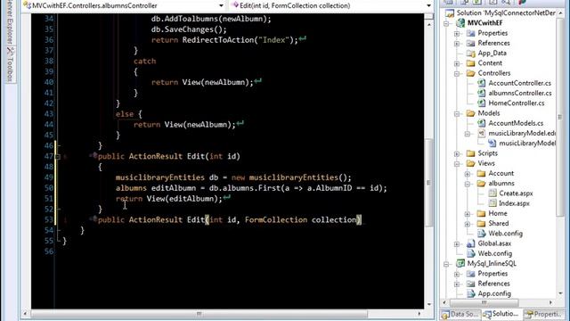 Building .Net Application with MySql Database Using MySql ConnectorNet 3/3 смотреть онлайн