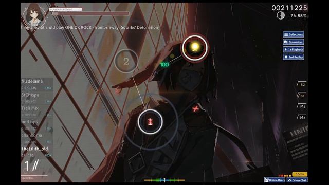 osu! Bombs away ONE OK ROCK смотреть онлайн