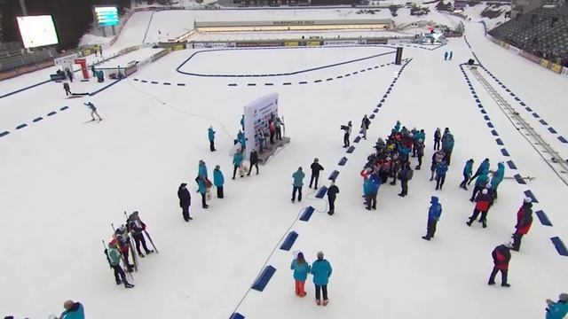 Кубок мира по биатлону в Холменколлене. Церемония награждения. Спринт. Мужчины смотреть онлайн