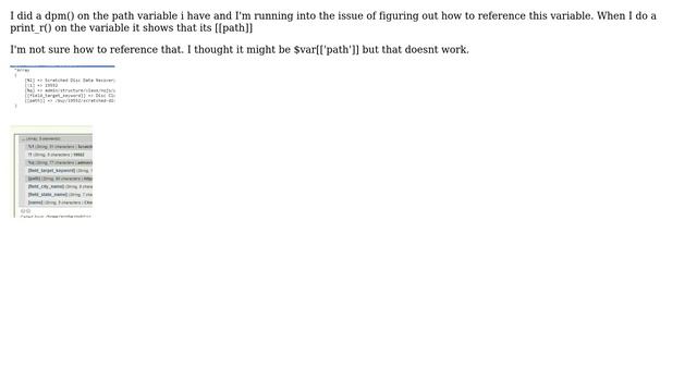 Drupal: Drupal PHP views - how to reference nested braket array variables? смотреть онлайн
