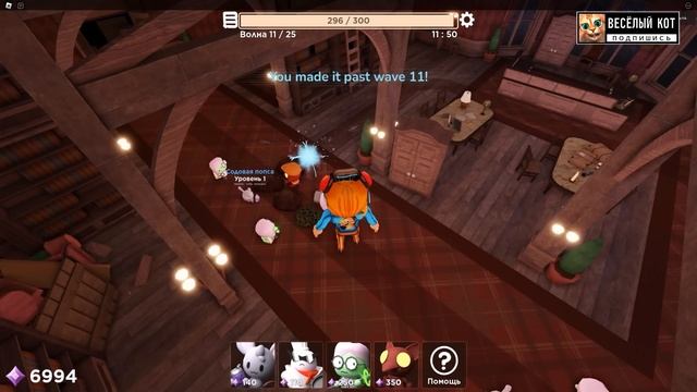 БАШНЯ ГЕРОЕВ В РОБЛОКС #1 ВСЕ МОНСТРЫ ИЗ ИГРЫ ДОРС Tower Heroes Roblox Doors mode Весёлый Кот смотреть онлайн
