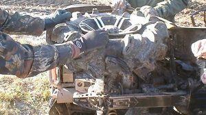 Разбортировалось колесо у квадроцикла?