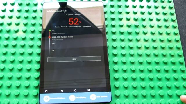 Antutu Benchmark v6.2.7 tested on Lenovo P8 TAB3 8 Plus Tablet PC смотреть онлайн