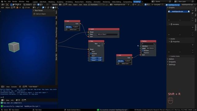 Blender Nodevember 1st Intro to Visual Scripting - Serpens and Darkfall смотреть онлайн