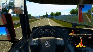 тест игрового руля DEXP WHEELMAN PRO в EURO TRUCK SIMULATOR 2