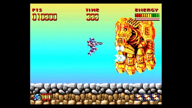Super Turrican (1993) Super Nintendo Snes Full Game Longplay смотреть онлайн