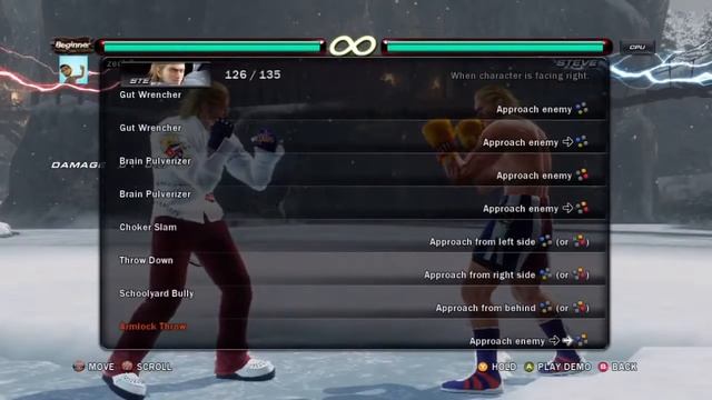 Tekken 6 [Xbox 360] | Steve Fox's Command List смотреть онлайн