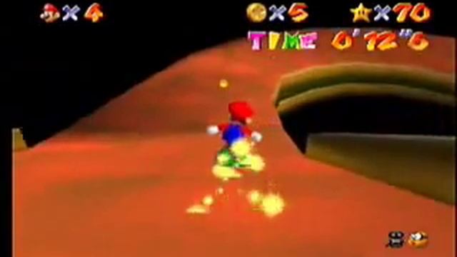 Gameshark code: Koopa shell down Peach's slide! смотреть онлайн