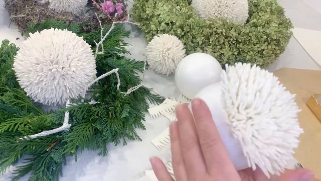 ZRÓB TO SAM - BIAŁE, DEKORACYJNE KULE DIY | ŚWIĄTECZNE DEKORACJE DIY смотреть онлайн