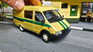 Моделька ГАЗЕЛЬ ИНКАССАЦИЯ масштаб 1/43 Агат. Про машинки.