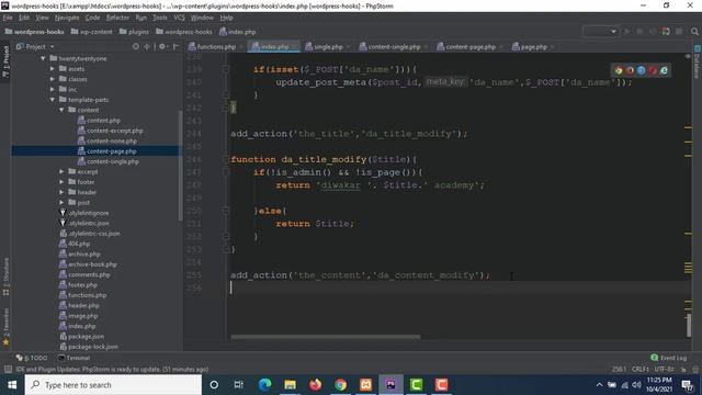 WordPress Hooks Tutorial for beginners in Hindi/Urdu Part #15| Filter hook " the_content" смотреть онлайн