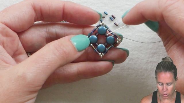 Four Corners Earrings - DIY Jewelry Making Tutorial by PotomacBeads смотреть онлайн