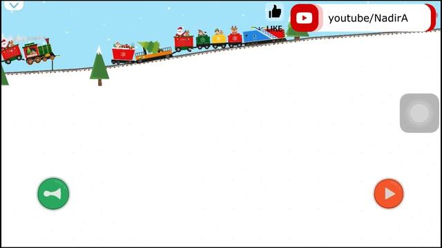Colorful Christmas Train | Labo Christmas Train Game #002 | Train Simulation | Game Walkthrough смотреть онлайн