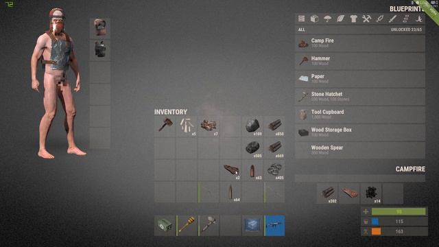 Rust №55:"Дорога, Ангар, Остановка, Мини-рейд" смотреть онлайн