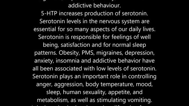 5-htp Health Benefits