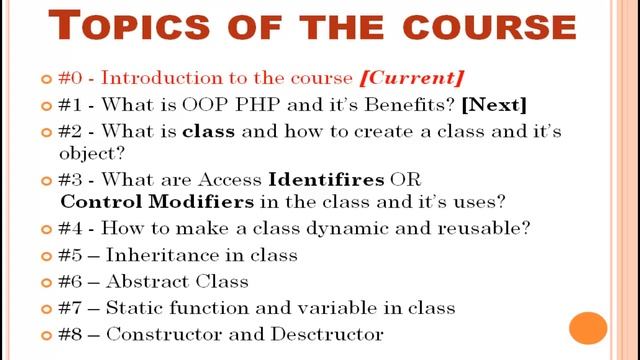 #0 introduction to new course | Object-Oriented Programming in PHP | MVC In PHP смотреть онлайн