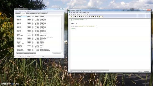 Урок №1. Завершаем процесс с помощью Python смотреть онлайн