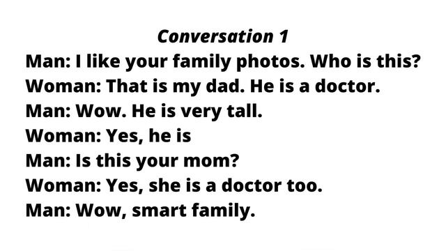 Treine seu Listening - A1 - Verb Be: Jobs and family смотреть онлайн