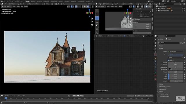 Environment Art in 12 Minutes in Blender смотреть онлайн