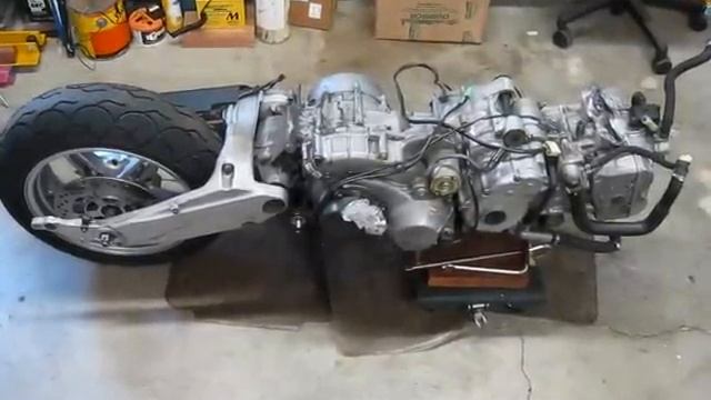 Burgman 650 - DIY - Engine Removal - Step 38-38 смотреть онлайн