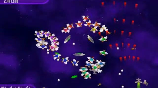 Игра ''Chicken Invaders''. Игра третья / "Chicken Invaders" game. Third game смотреть онлайн